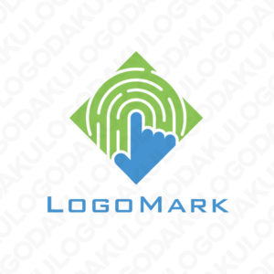 タッチ画面・指紋認証のロゴ