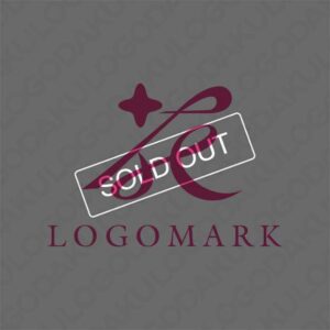 華やかでキュートな花のロゴデザイン