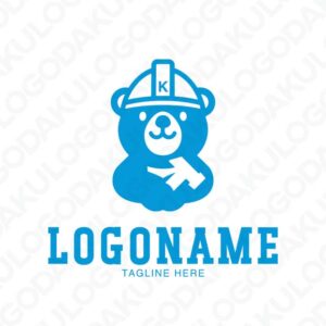 安全と信頼のクマ職人のロゴ