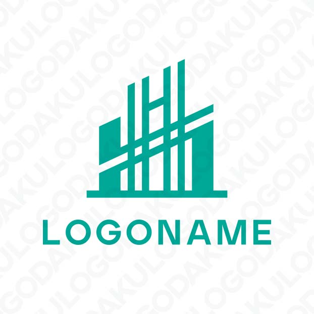 都市の成長とデジタル革新を表現したアーバンのロゴ